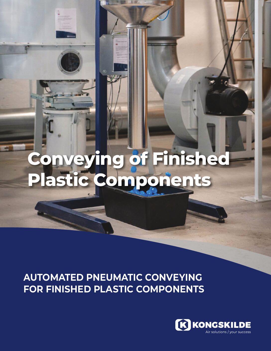 Pneumatic Conveying of Injection Moulded Parts Kongskilde Industries