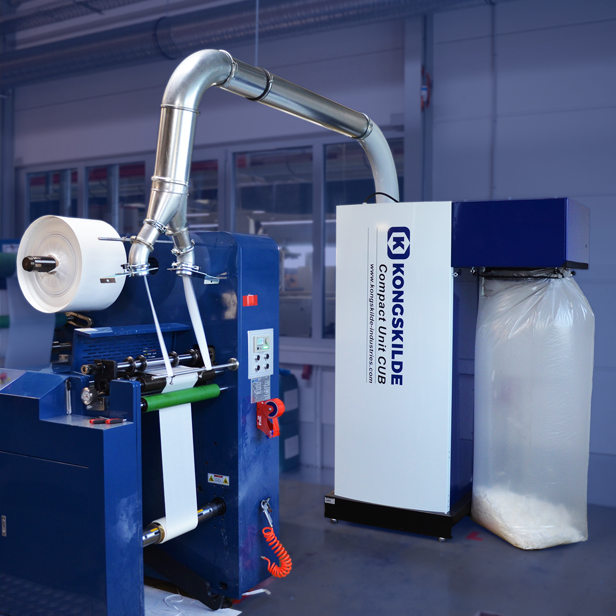 All-in-one Units | Compact Industrial Waste Collection | Kongskilde