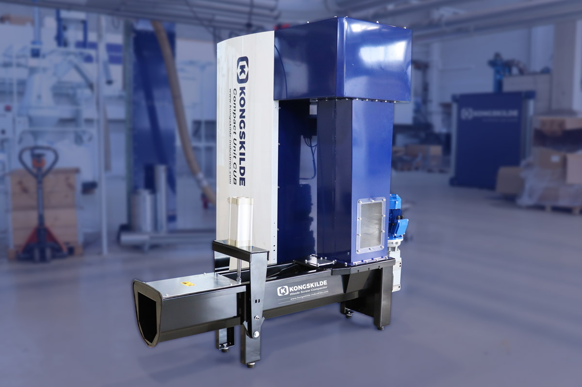 NEW PRODUCT: Waste Screw Compactor for CUB